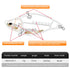 Vibration-X VIB 75mm 19g Wobblers Fishing Lures Tackle for Big Catch